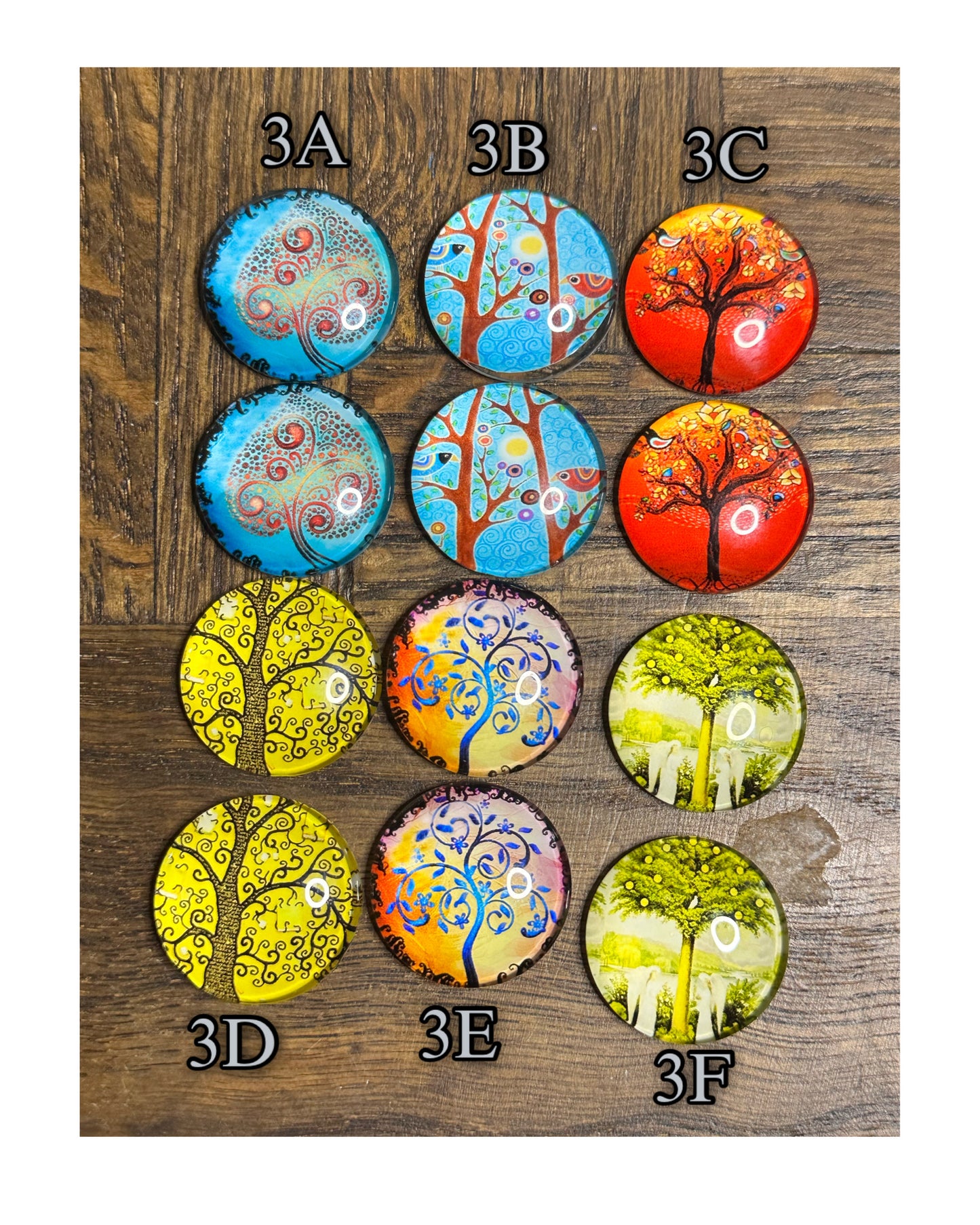 Beaded Badge Reel Set