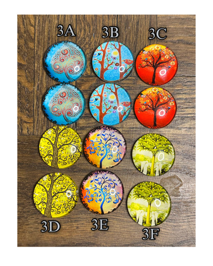Beaded Badge Reel Set