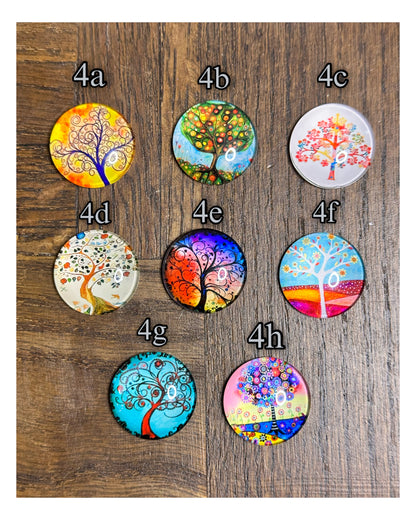 Beaded Badge Reel Set