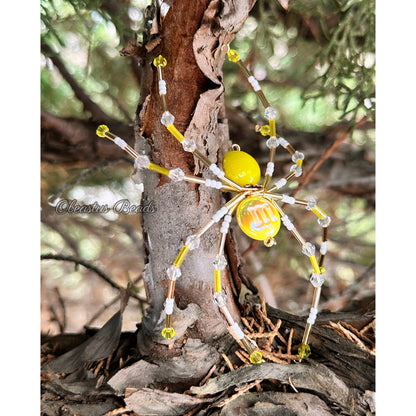 Candy Spiders - Beaded Halloween Decor
