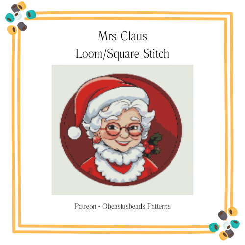 Mrs Claus Loom Tapestry