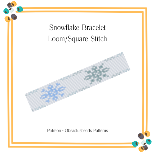 Snowflake Bracelet Pattern